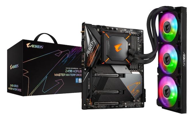 GIGABYTE's New Z490 Aorus Master WaterForce Combo with Bundled